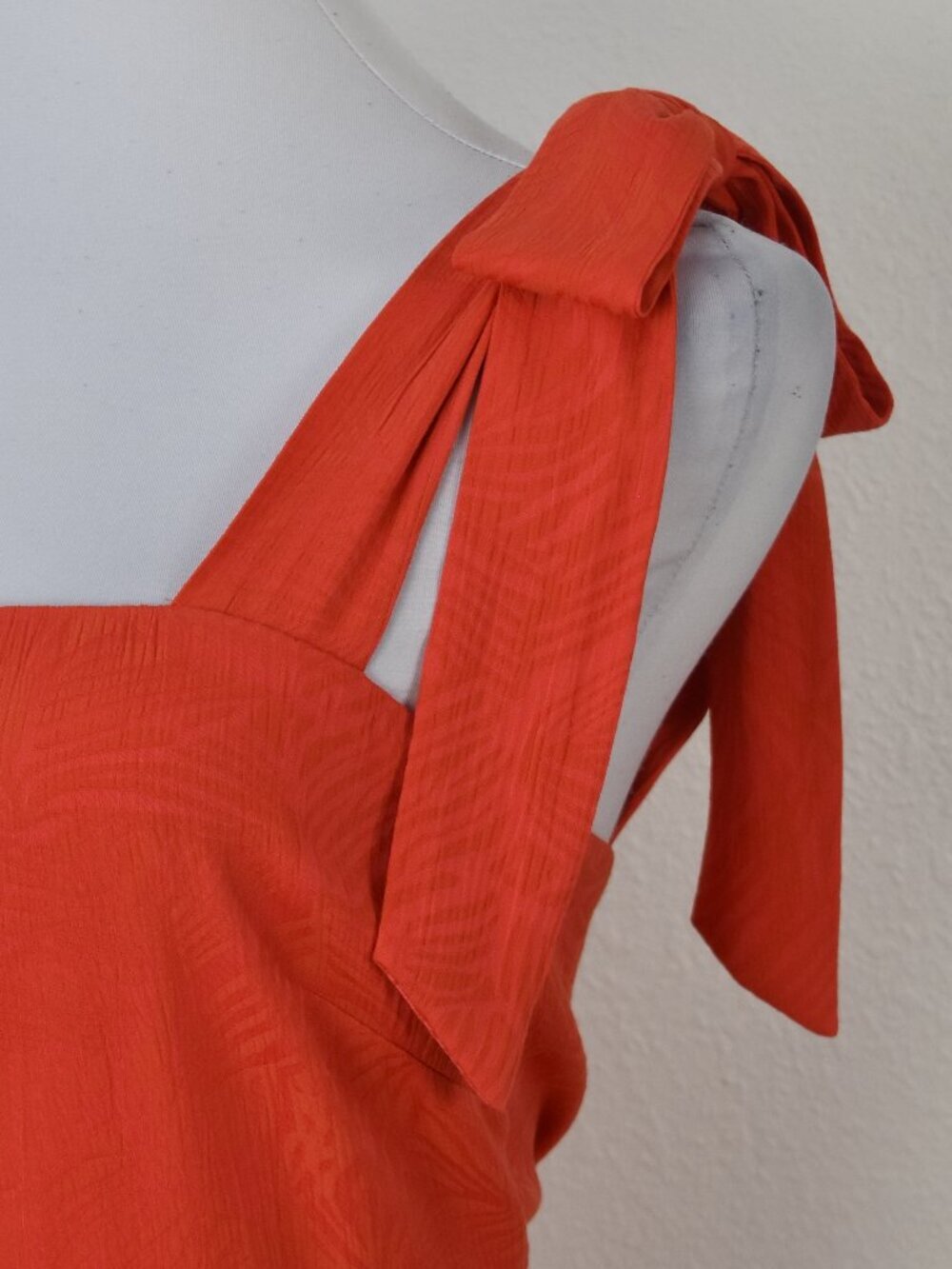 Gianni Bini Shea Leigh Mills Julia Mini Dress Tango Red NEW - 4 - Picture 10 of 11